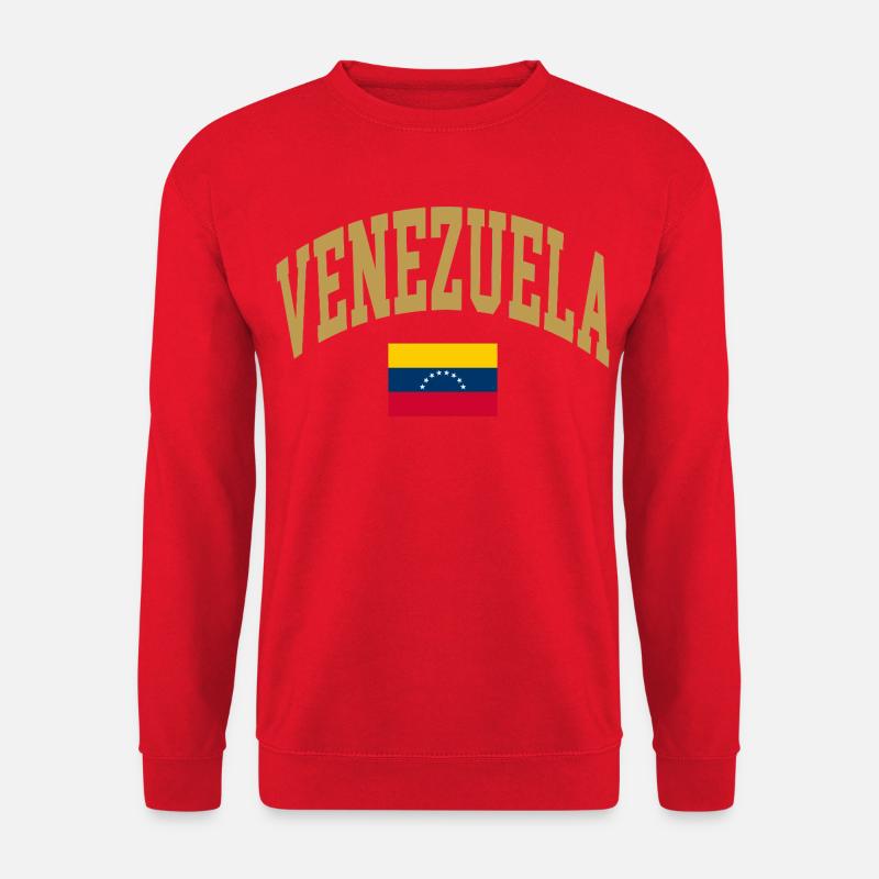 Venezuela Flagge - Unisex Pullover - Rot