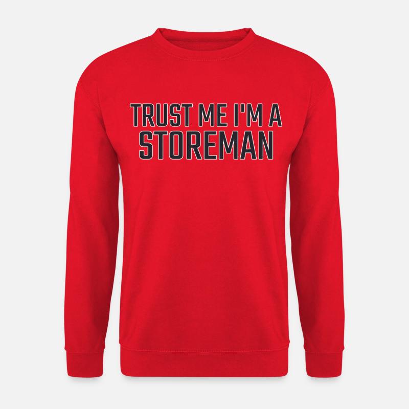 Storeman Trust Me - Unisex Sweatshirt - red