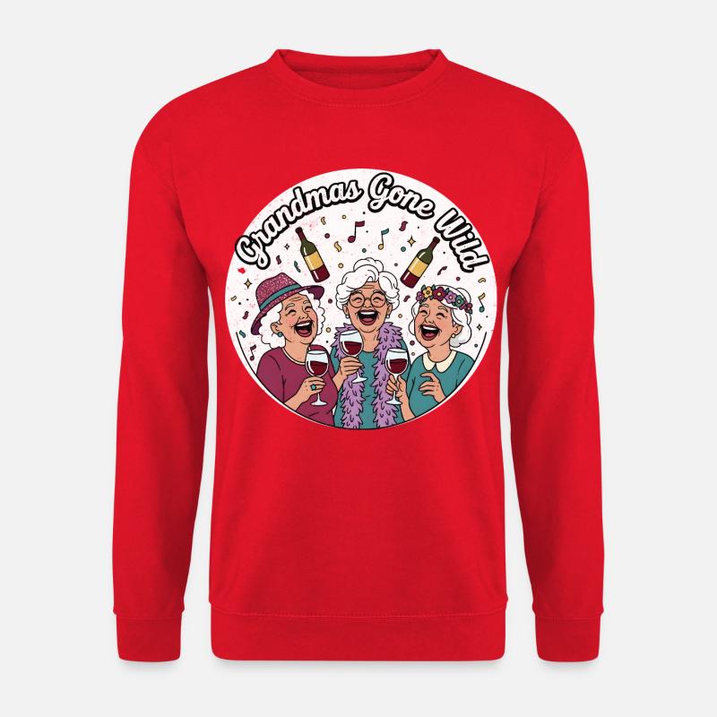 Grandmas Gone Wild - Unisex Pullover - Rot