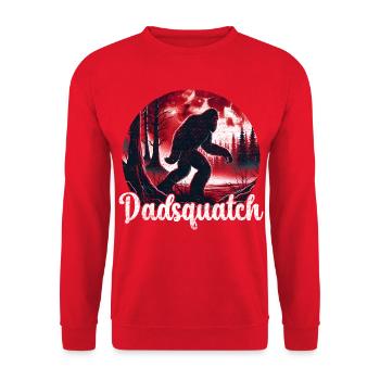 Légende de la forêt de DadSquatch - Sweat-shirt Unisexe - rouge - Devant - Alina (178cm) & Michal (187cm)