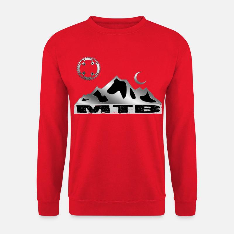 MTB bike - Unisex Pullover - Rot