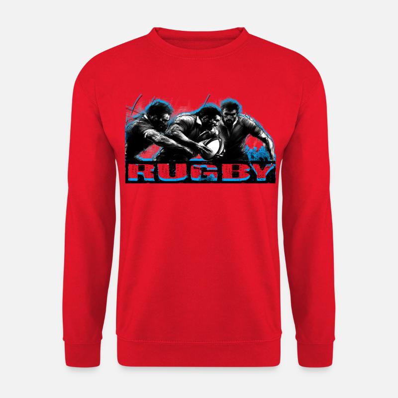 rugby - Unisex Sweatshirt - red