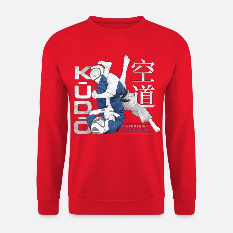 Kudo Kampfkunst – Daido Juku - Unisex Pullover - Rot