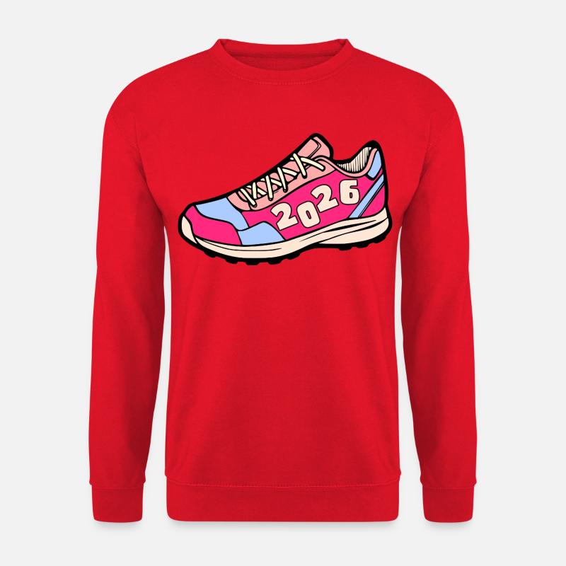 RUNNING 2026 - Unisex Sweatshirt - red