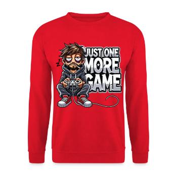 Nur ein weiteres Spiel - Unisex Pullover - Rot - Vorne - Alina (178cm) & Michal (187cm)