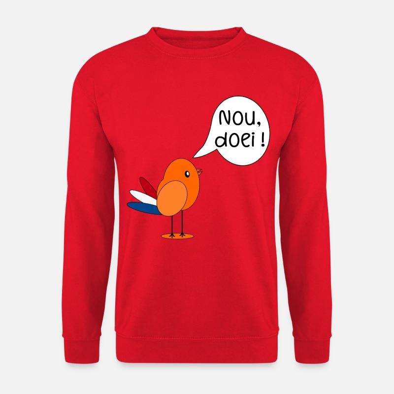 Na dann, tschüss - Unisex Pullover - Rot