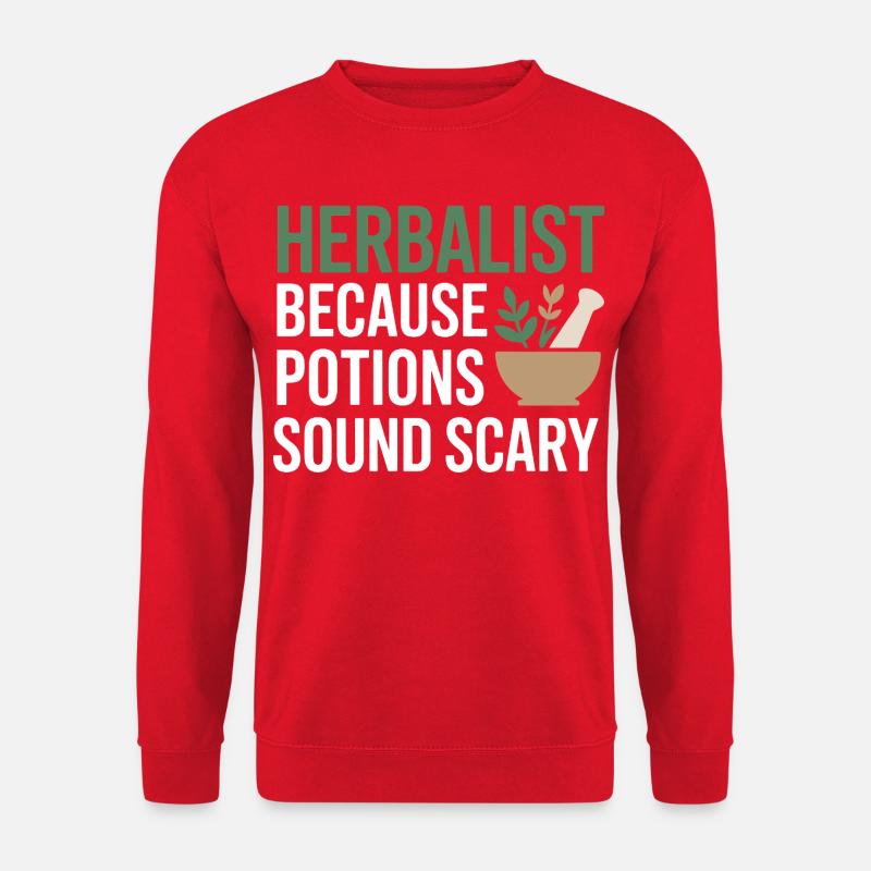 Certified Botanical Practitioner Clinical Gear  - Unisex Sweatshirt - red