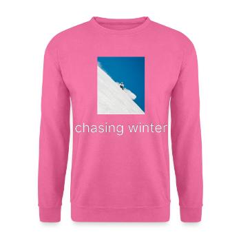chasing winter - Unisex Pullover - Pink - Vorne