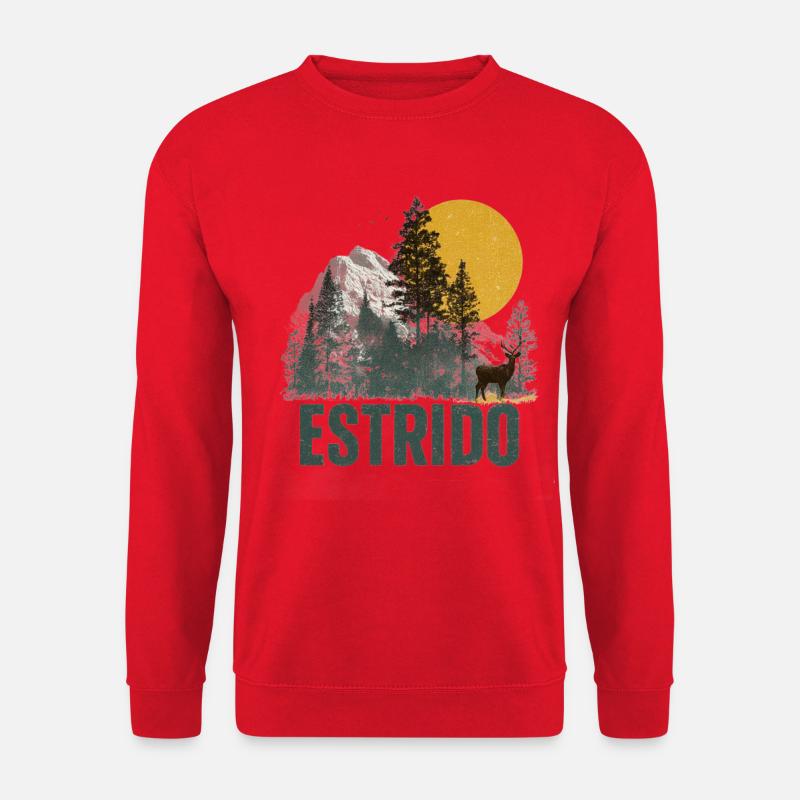 Estrido Basic Family  - Unisex Pullover - Rot