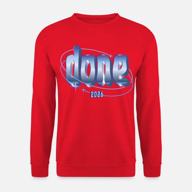 Done 2026 Orbit Design - Unisex Pullover - Rot