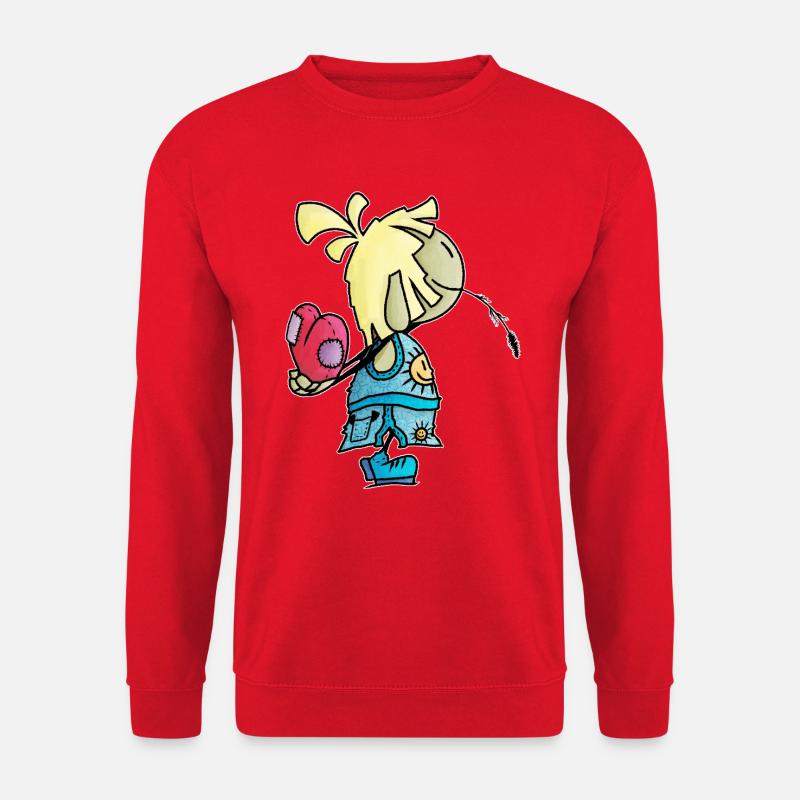 Mael - das riesige Herz / - Unisex Pullover - Rot