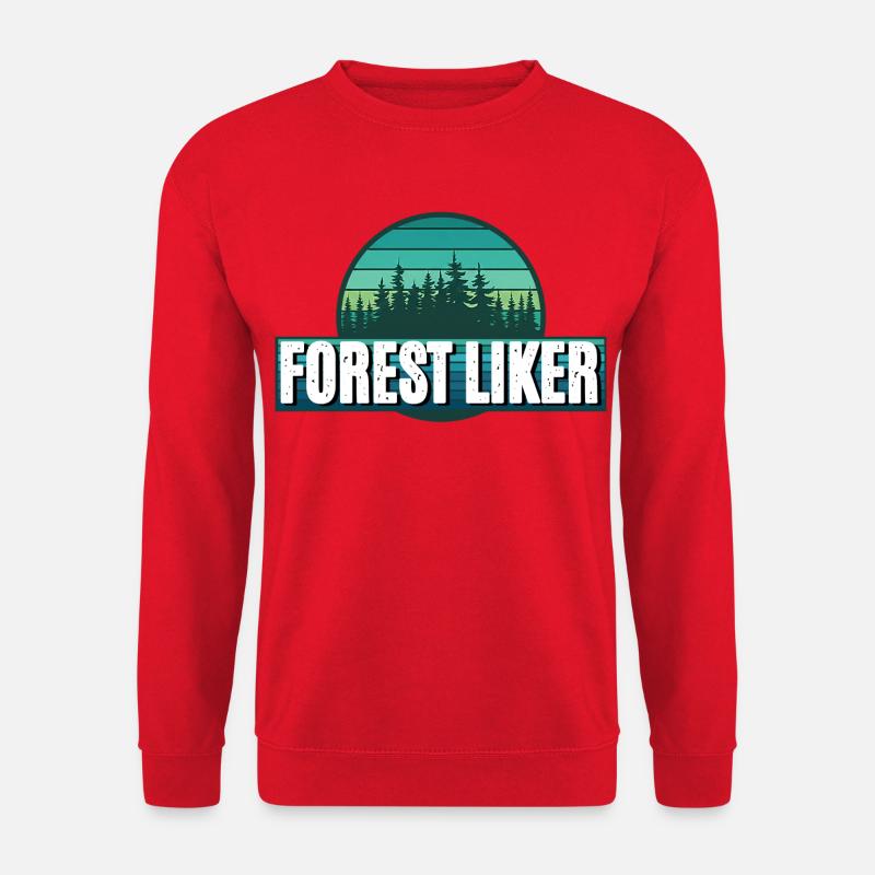 Forest Liker - Unisex Pullover - Rot