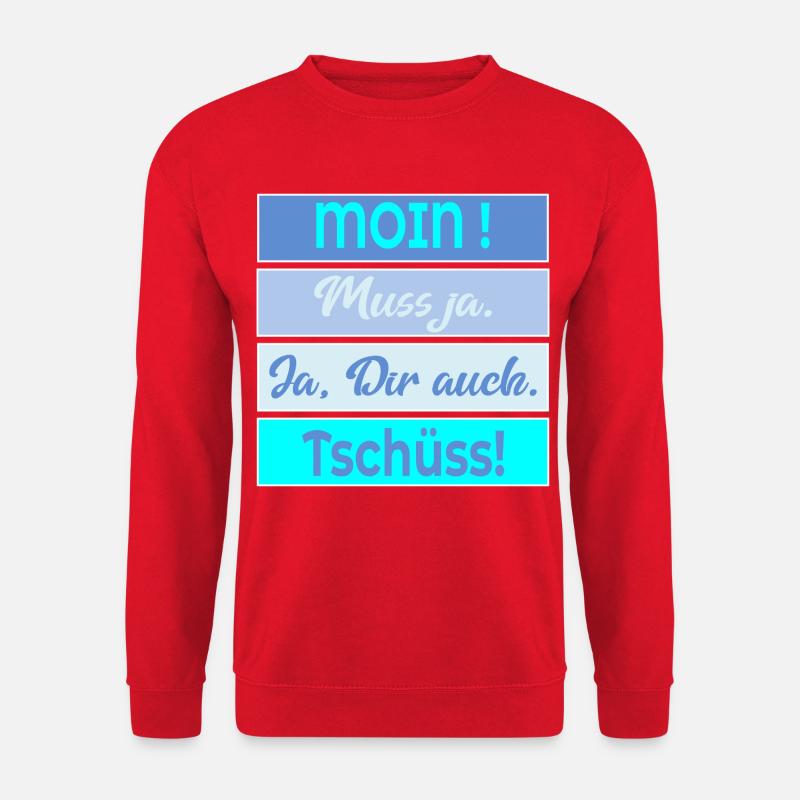 Chat Moin Bye - Unisex Sweatshirt - red