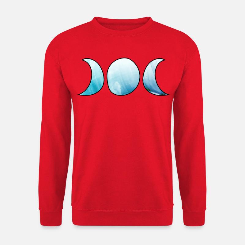 Moon Child Happy Easter Ostara Pagan - Unisex Sweatshirt - red