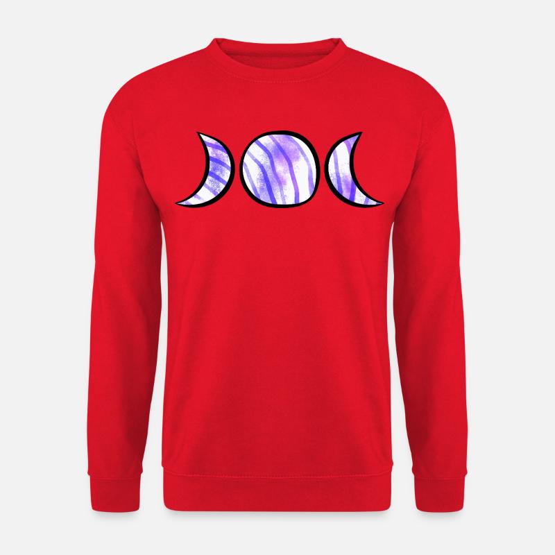 Moon Child Happy Easter Ostara - Unisex Sweatshirt - red