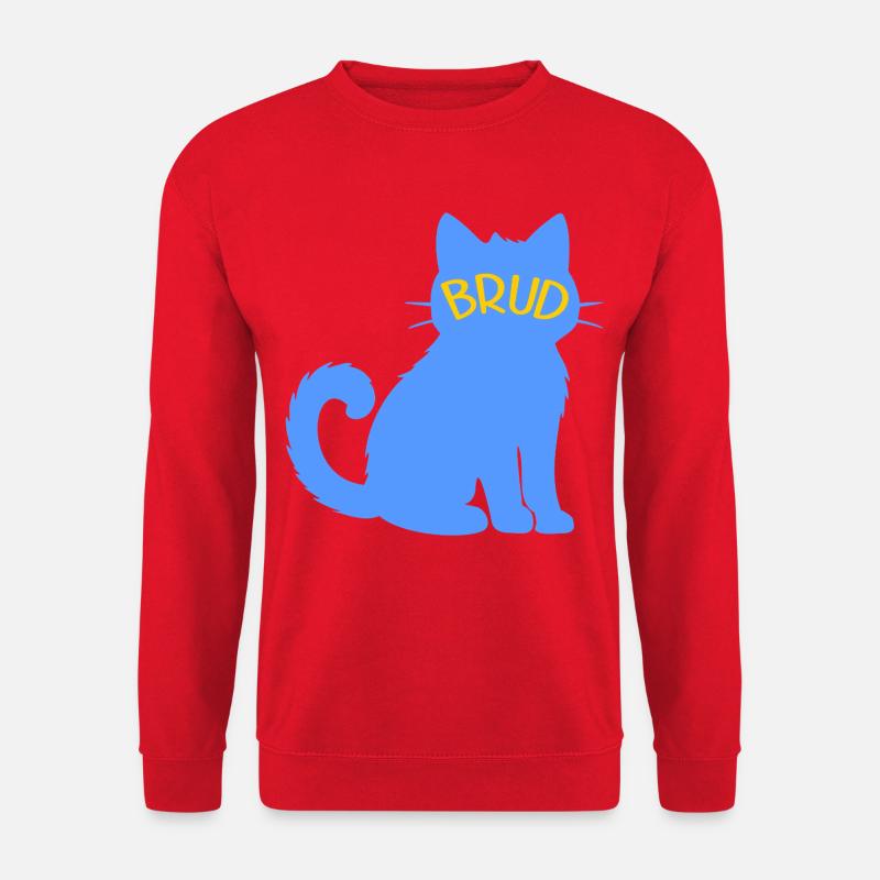 Katzenliebende Braut 2026 - Unisex Pullover - Rot