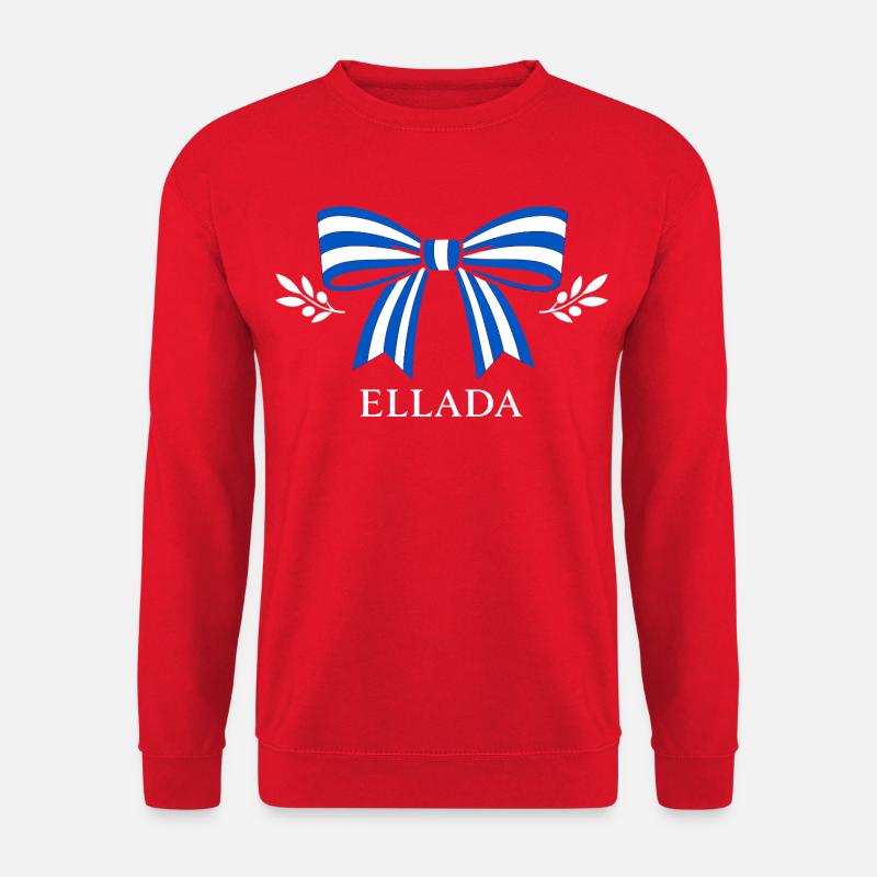 Ellada Schleife - Unisex Pullover - Rot