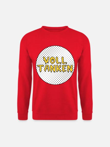Volltanken - Unisex Pullover - Rot