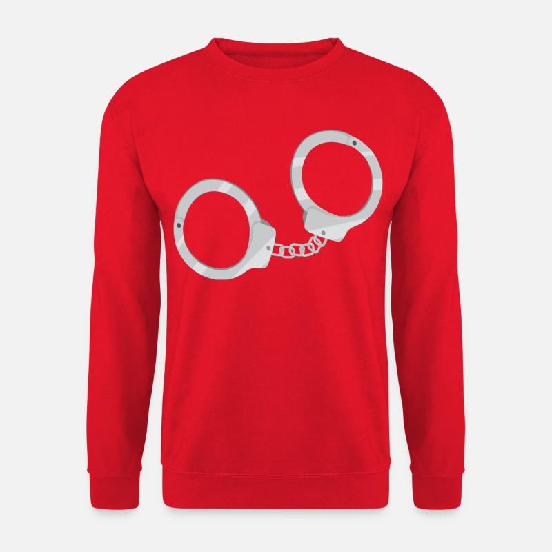 Handschellen - Unisex Pullover - Rot
