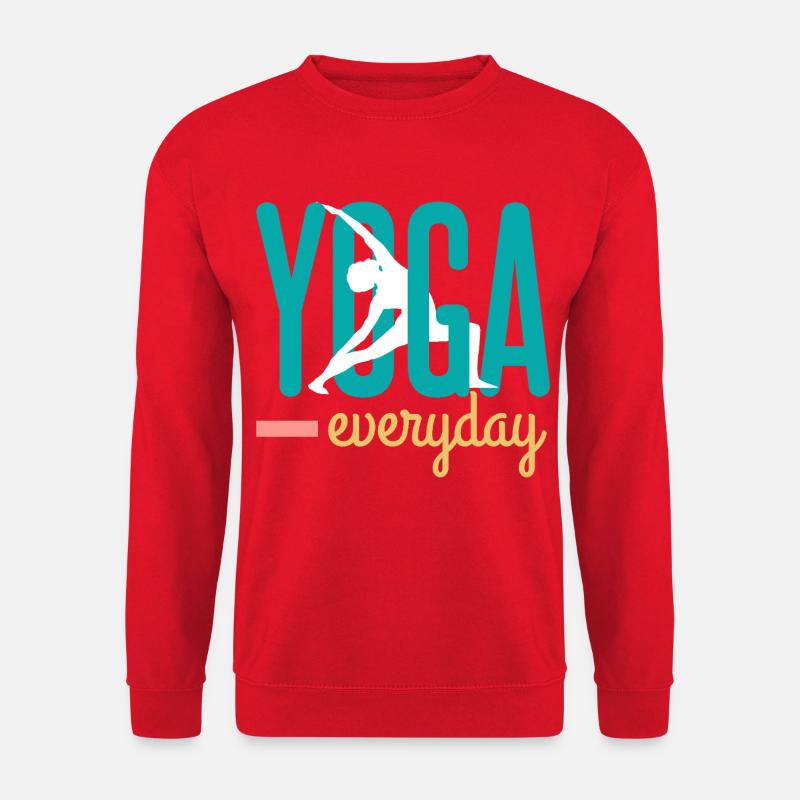 Yoga - Unisex Sweatshirt - red