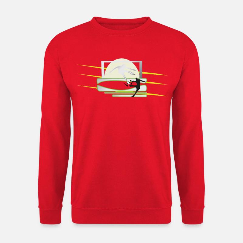 Kicker Ball Graphics - Unisex Sweatshirt - red