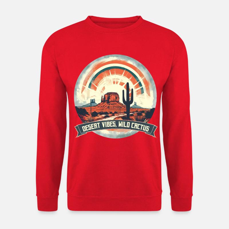 Desert Vibes - Unisex Sweatshirt - red