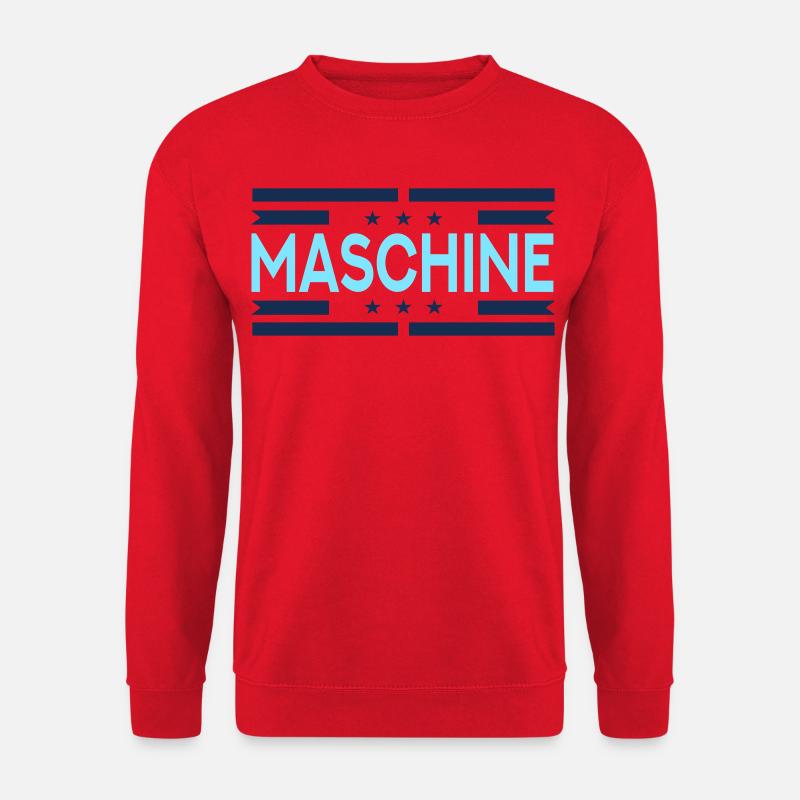 Machine - Unisex Sweatshirt - red