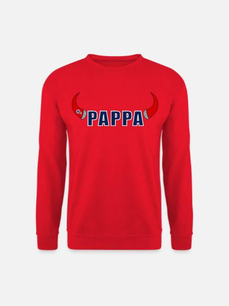 Norwegischer Vater - Unisex Pullover - Rot