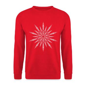 Arctic Resonance - Unisex Sweatshirt - red - Front - Alina (178cm) & Michal (187cm)