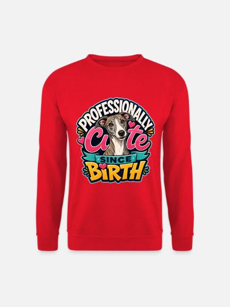 Whippet - Unisex Pullover - Rot