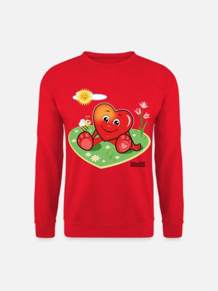Mucki Little Bee - Unisex Pullover - Rot