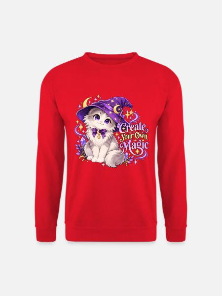 Create Your Own Magic - Unisex Pullover - Rot
