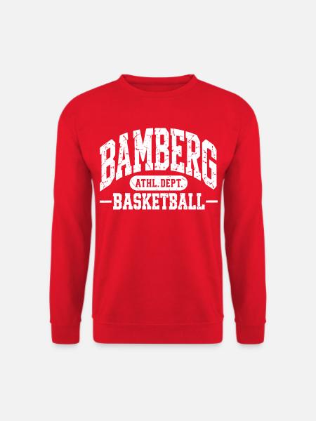 Bamberg Basketball Athl. Dept. Vintage Edition - Unisex Pullover - Rot