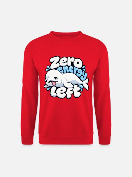 Milchwal - Unisex Pullover - Rot