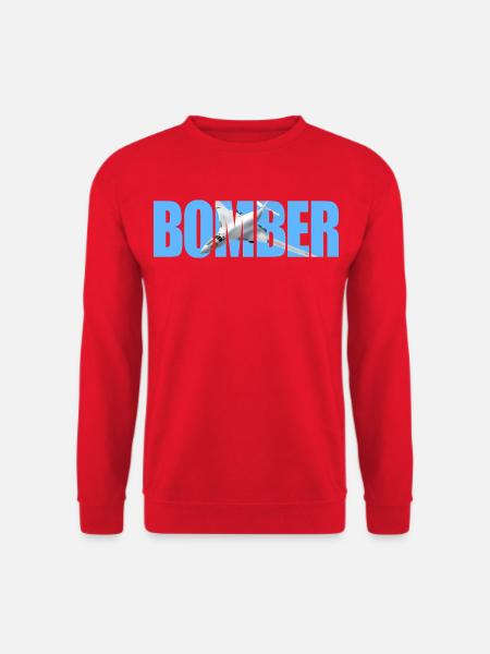 Bomber Tu-160 - Unisex Sweatshirt - red