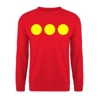 Christiania - Unisex Pullover - Rot - Vorne - Alina (178cm) & Michal (187cm)