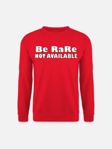 BeRARE - Unisex Pullover - Rot