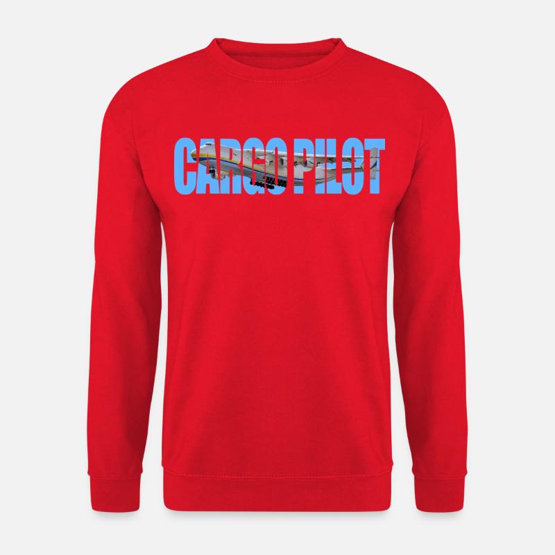 Cargo pilot An-225 - Unisex Pullover - Rot