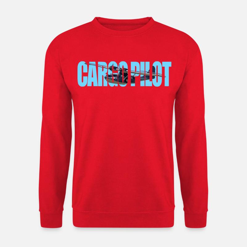 Cargo pilot PBY Catalina - Unisex Pullover - Rot