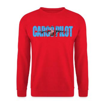 Cargo pilot A-400 - Unisex Pullover - Rot - Vorne - Alina (178cm) & Michal (187cm)