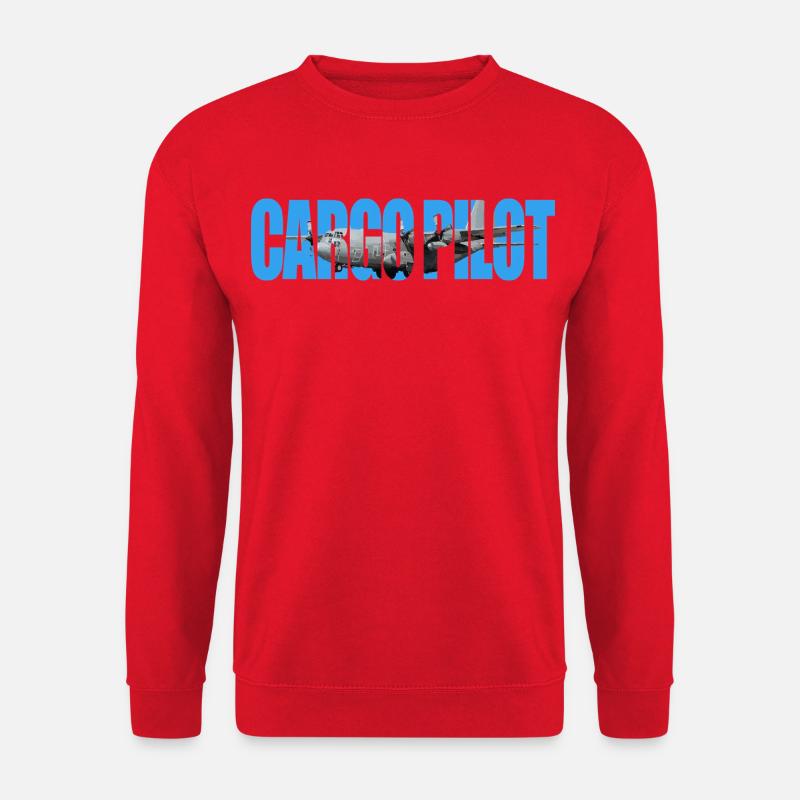 Cargo pilot C-130 - Unisex Sweatshirt - red