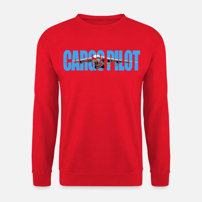 Cargo pilot An-124 - Unisex Sweatshirt - red