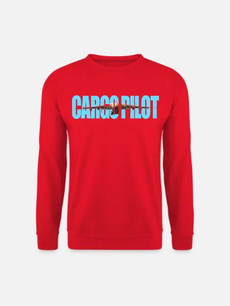 Cargo pilot An-225 - Unisex Sweatshirt - red