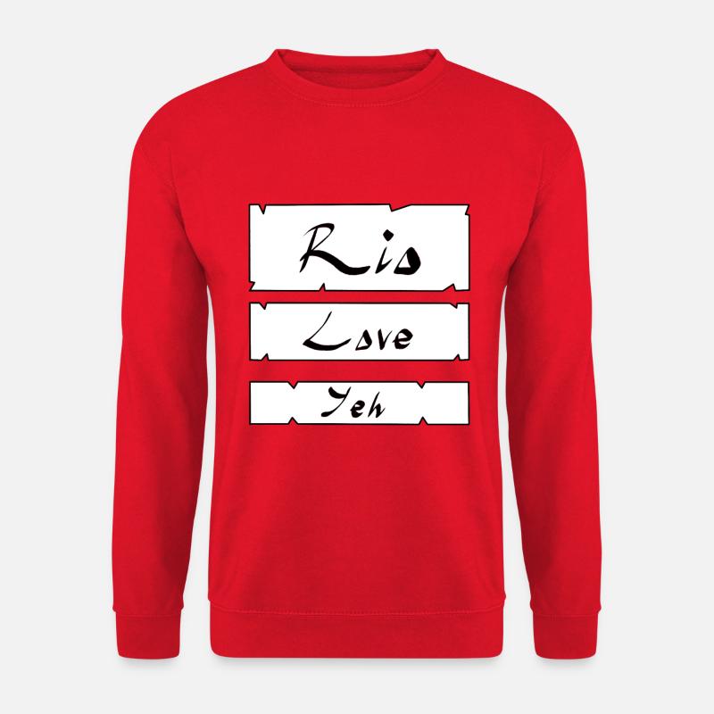 Rio Liebe Yeh - Unisex Pullover - Rot