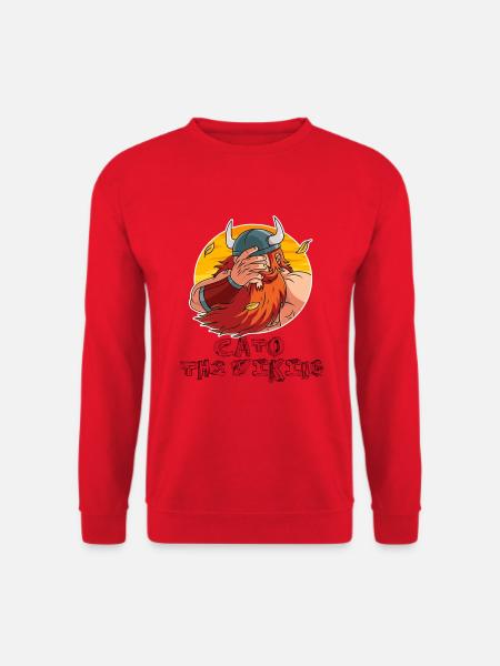 FacePalm Viking - Unisex Sweatshirt - red