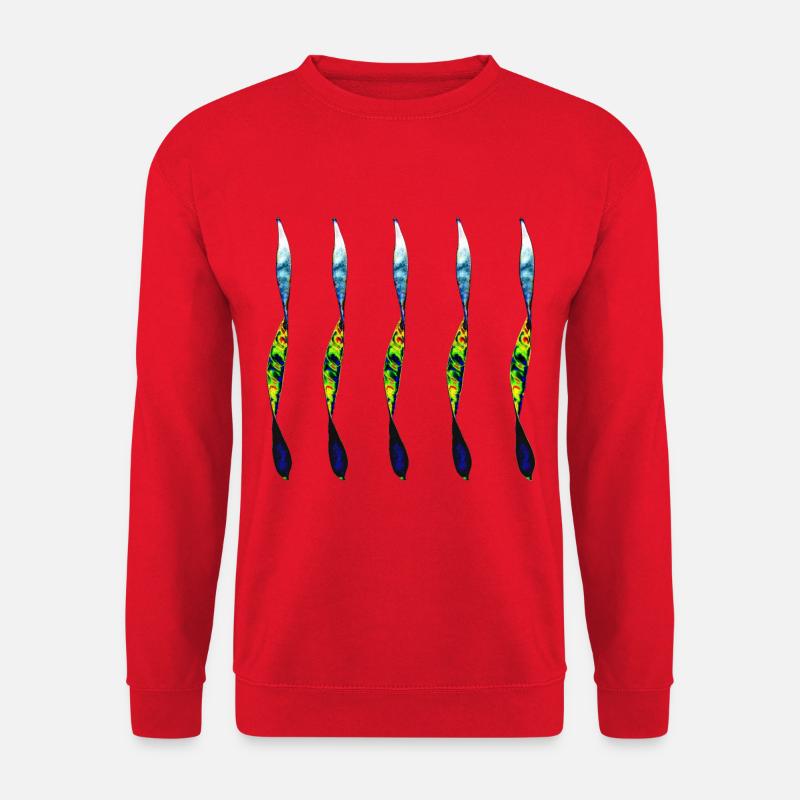 twisted pair - Unisex Sweatshirt - red