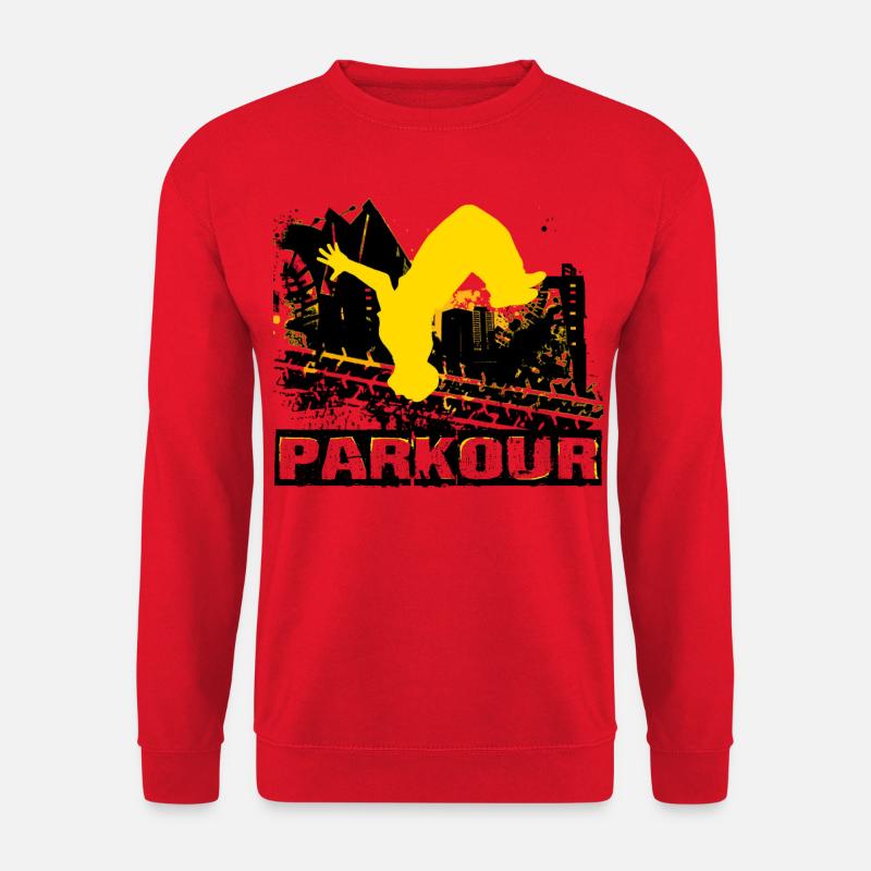 Parkour - Unisex Pullover - Rot