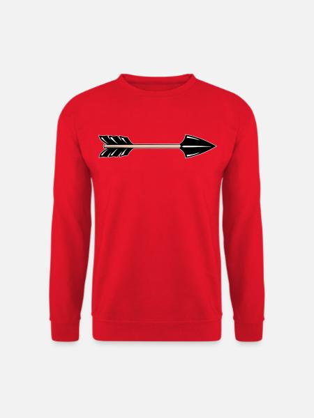 Arrow - Unisex Sweatshirt - red