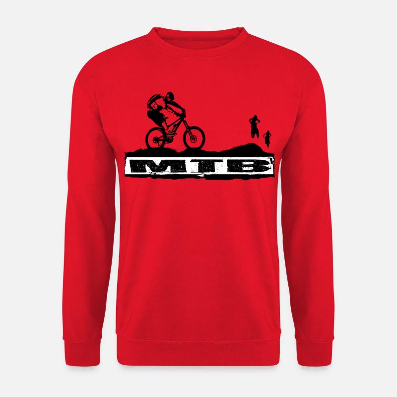 MTB Bike - Unisex Pullover - Rot