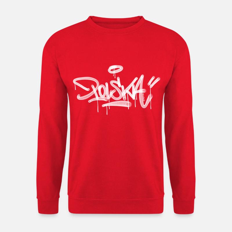 Polska Graffiti Day - Unisex Sweatshirt - red